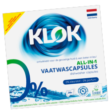 Klok vaatwascapsules